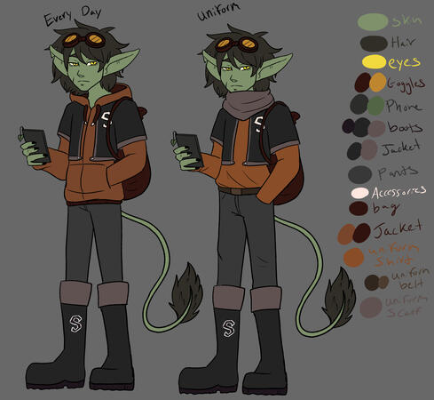 Cole Character Design