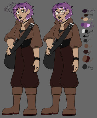 Kendra Character Design