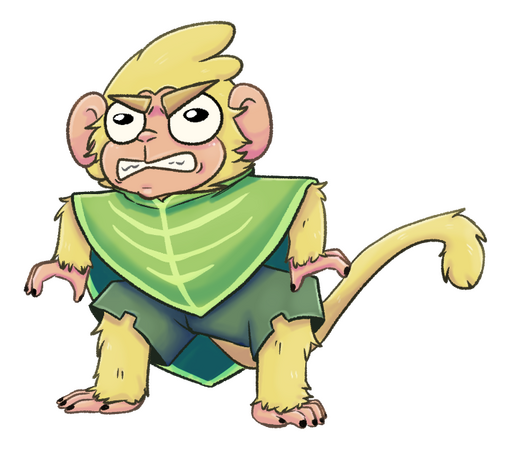 Monkey no shading