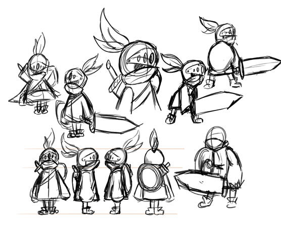 Character Design Sketches